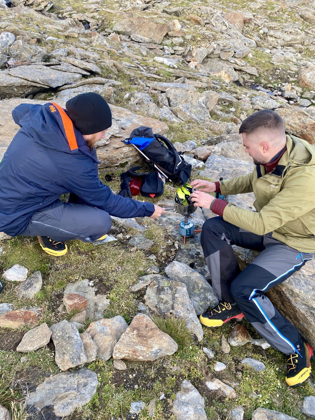Vaření Adventure Menu ve 3 000 m